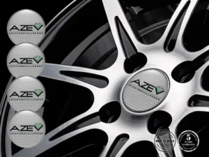 Azev Decalcomania Cerchio Auto Emblemi Alta Qualità